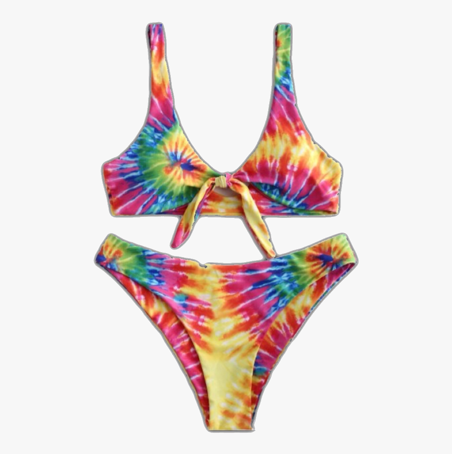#swimsuit #vsco #vscogirl #swimsuits #bikini #swim - Zaful Bikinis Tie Dye, Transparent Clipart