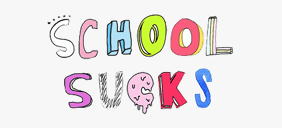 #schoolsucks #school #backtoschool #grafitti #word, Transparent Clipart