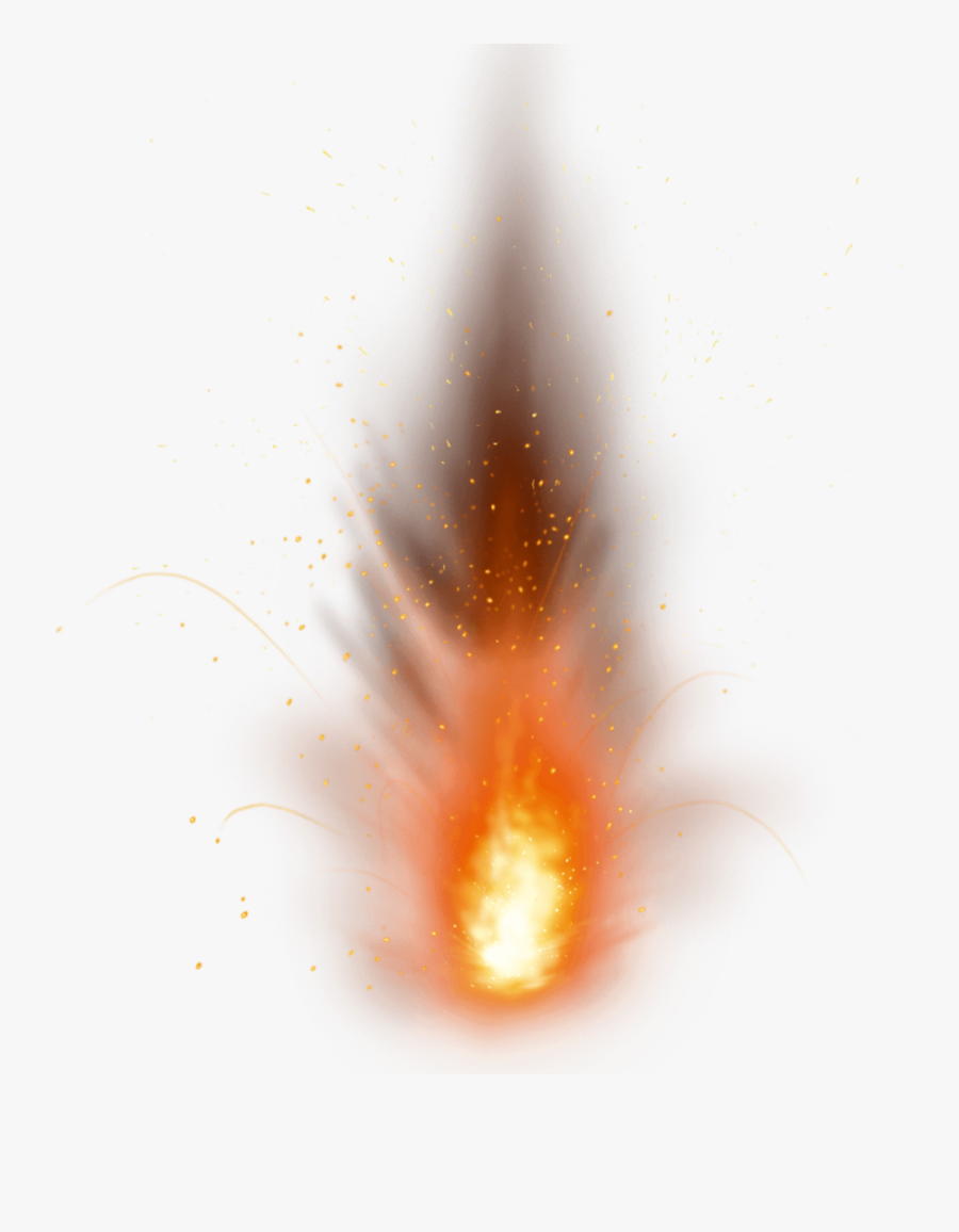 Transparent Flame Effect Png - Transparent Gun Fire Png, Transparent Clipart