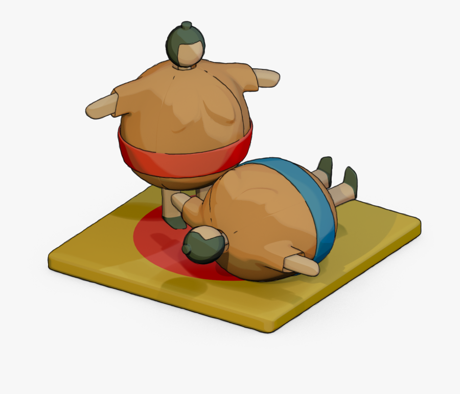 Cartoon Clipart , Png Download - Sumo Wrestler Cartoon, Transparent Clipart