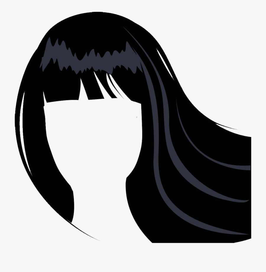 Face Photography Illustration - Hair Bangs Clip Art, Transparent Clipart