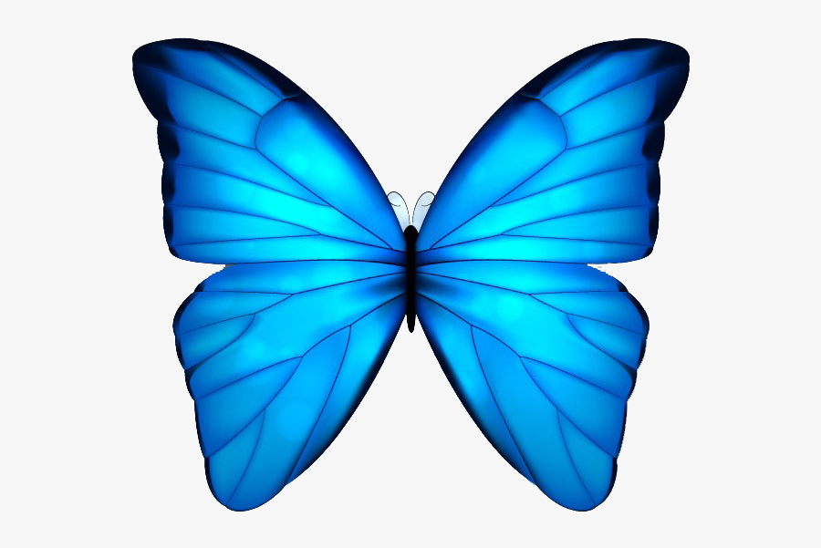 Butterfly Blue Clip Art - Beautiful Butterfly Blue Png, Transparent Clipart