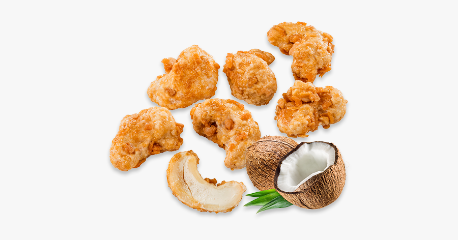 Clip Art Panned Chicken - Glazed Coconut Cashews, Transparent Clipart