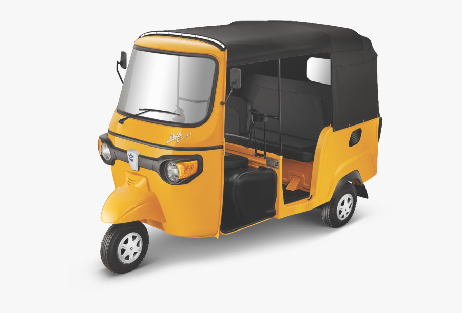 Piaggio Three Wheeler - Ape City Auto Png, Transparent Clipart