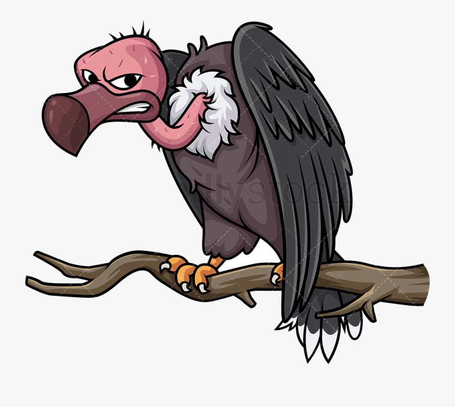 Vulture Creepy Transparent Png - Vulture Clipart, Transparent Clipart
