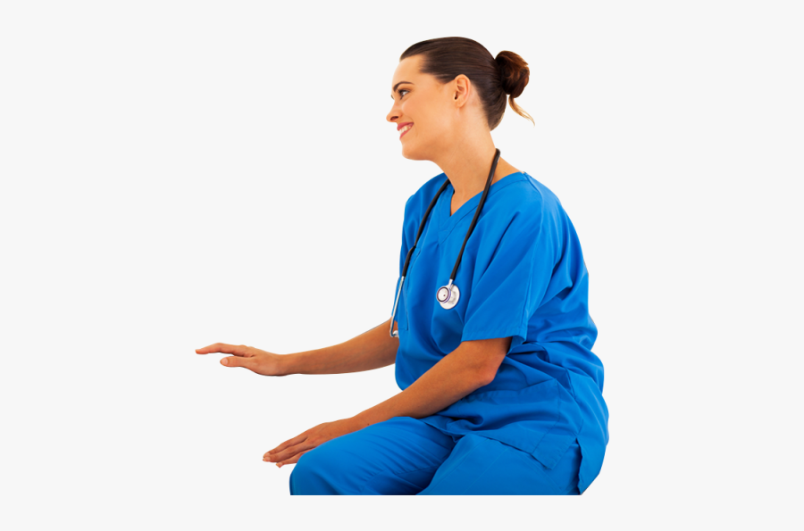 Doctor Png Image - Nurse Sitting Png, Transparent Clipart