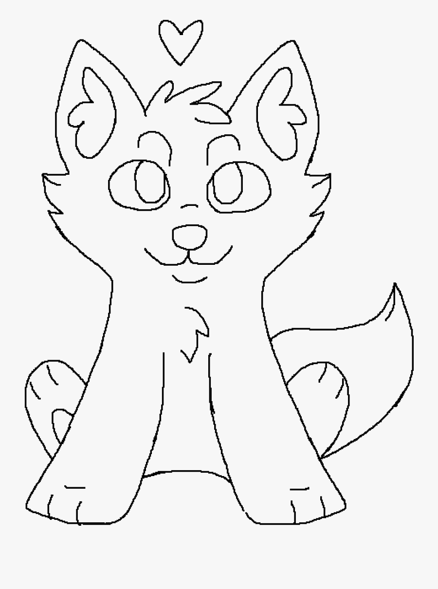 Cute Wolf Base , Free Transparent Clipart - ClipartKey