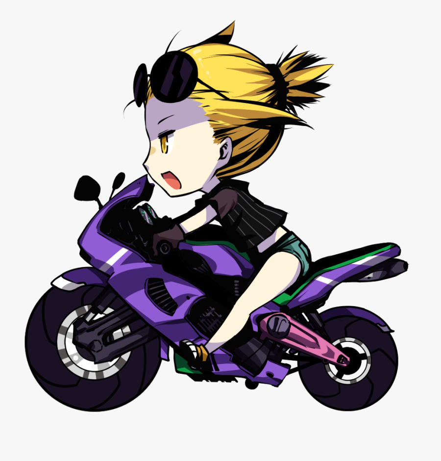 Girls On Motorcycles Png - Girl Biker Png, Transparent Clipart