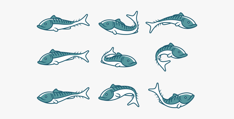 Mackerel Fish Icons - Mackerel Fish Vector Png, Transparent Clipart