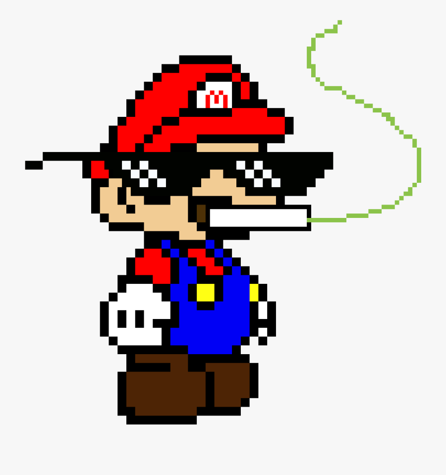 Paper Mario Pixel Art , Free Transparent Clipart - ClipartKey