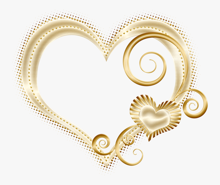 Фотки Golden Heart, Heart Of Gold, Love Heart, Heart - Gold Love Heart Png, Transparent Clipart