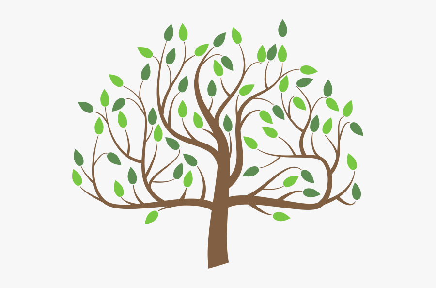 Animated Trees And Fences - Animated Tree With Branches, Transparent Clipart