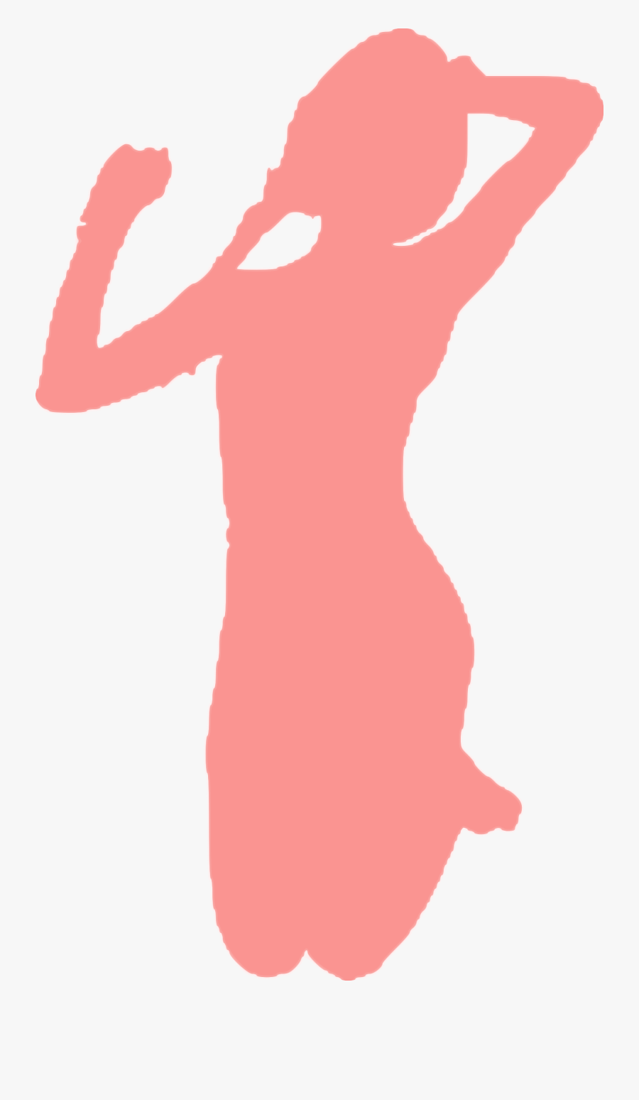 Silhouette Clip Art - Silhouette Pregnant Woman Senam, Transparent Clipart