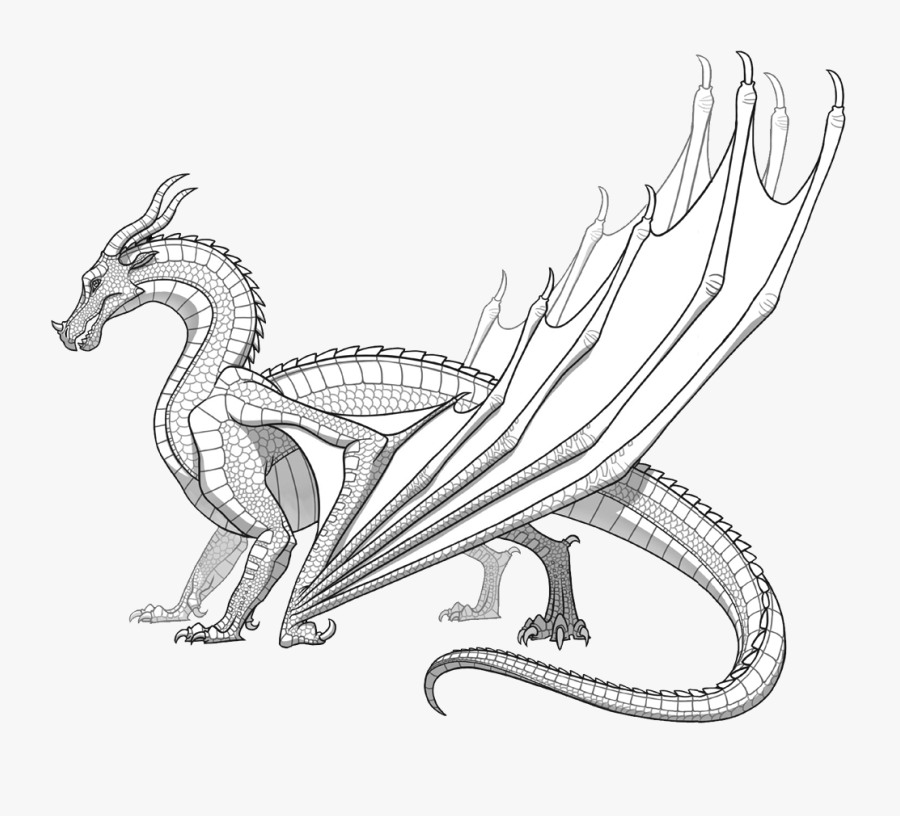 Download Realistic Dragon Coloring Pages Free Transparent Clipart Clipartkey