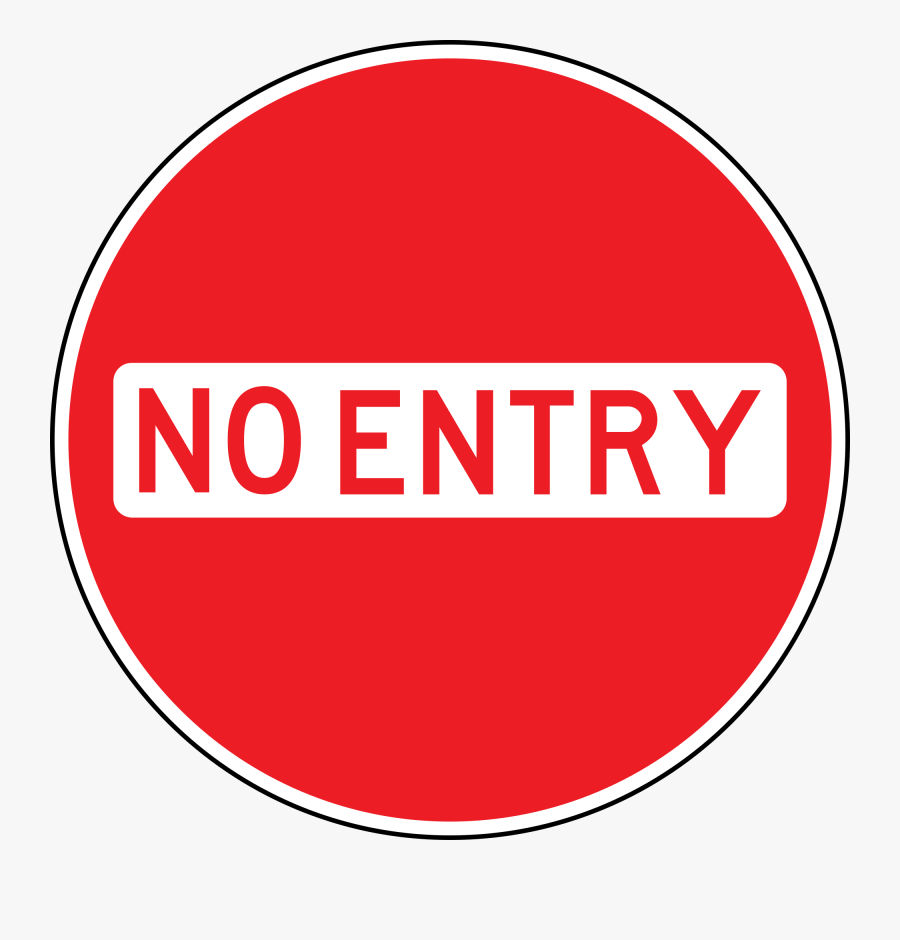 File - Bahamas - No Entry - Svg - Free Printable No Entry Sign, Transparent Clipart