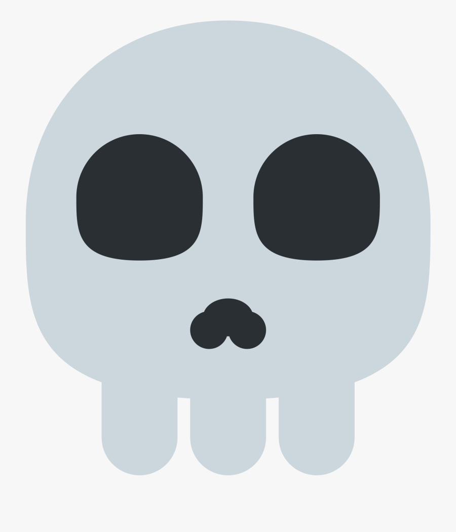 Skull,clipart - Skull Emoji Twitter , Free Transparent Clipart - ClipartKey