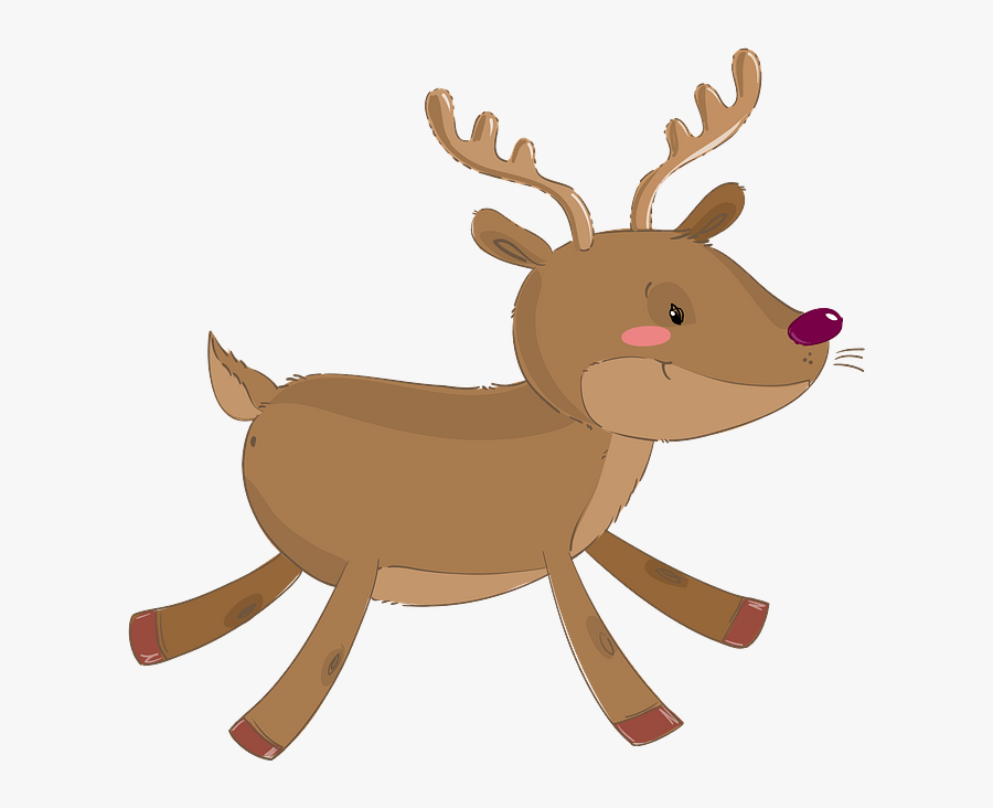 Christmas Reindeer, Transparent Clipart
