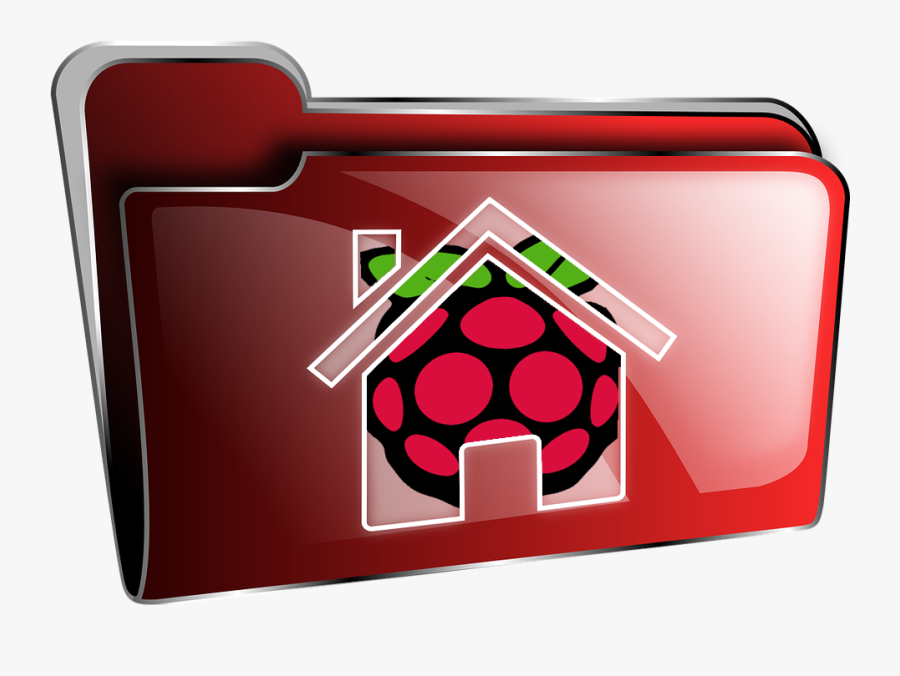 Raspberry Pi Folder Icon, Transparent Clipart