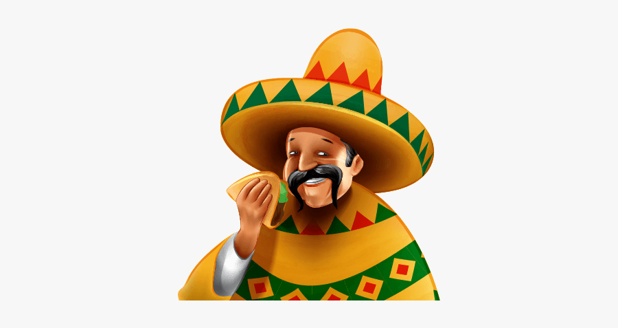 Tacos Clipart Taco Guy - Taco Guy Png, Transparent Clipart