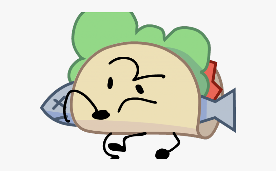 Tortilla Clipart Taco Guy - Taco Bfb, Transparent Clipart