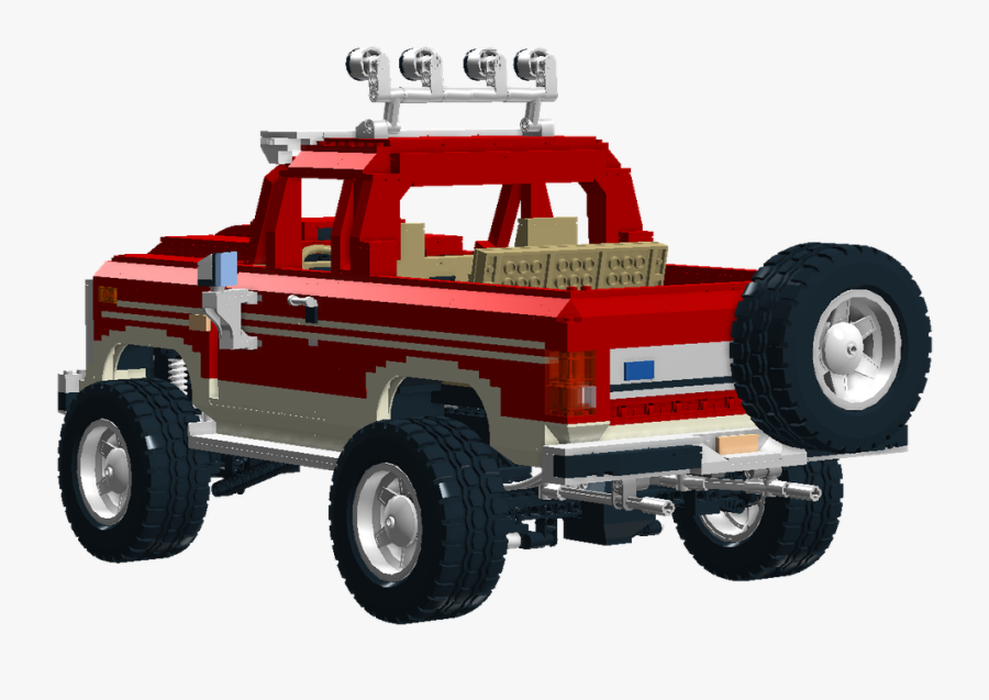 Bronco Lego Custom, Transparent Clipart