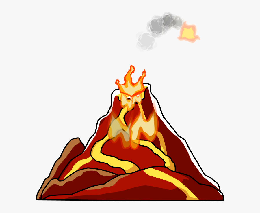 Png Volcano Clipart , Png Download - Transparent Background Volcano Clipart, Transparent Clipart