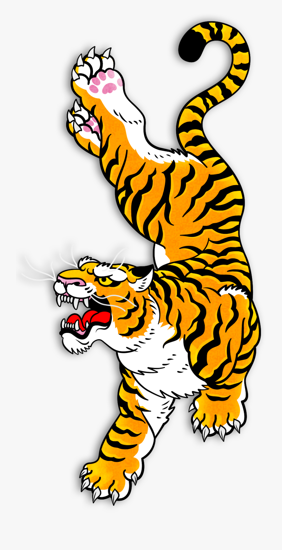 Siberian Tiger, Transparent Clipart