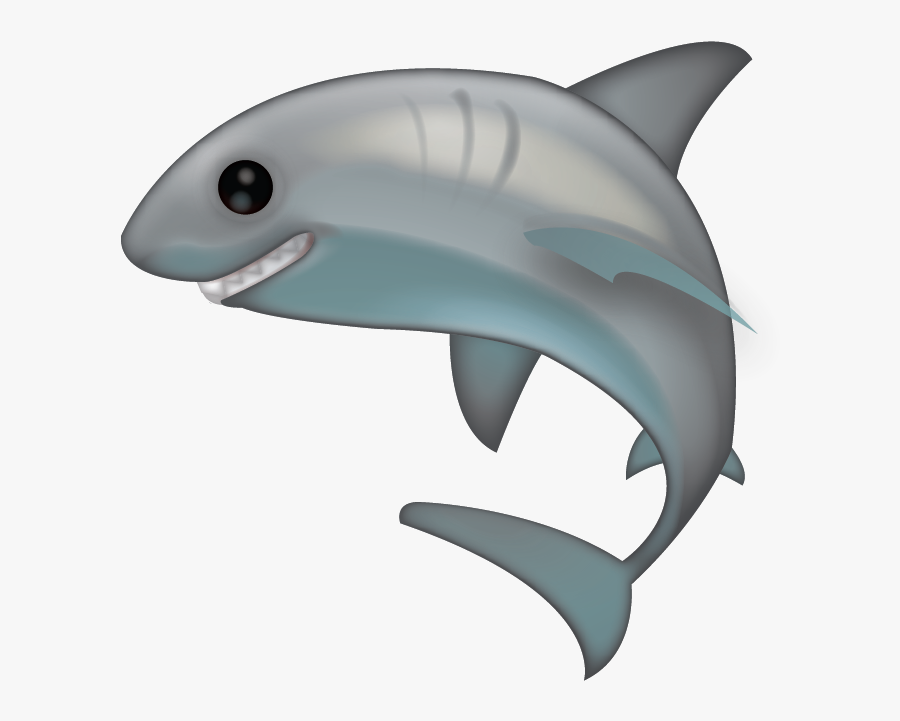 Transparent Vulcan Salute Clipart - Shark Emoji Png, Transparent Clipart