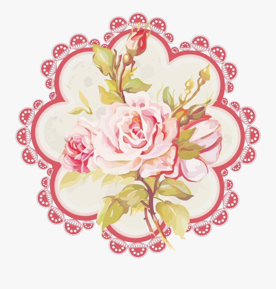 Pink,cut Flowers,flower,clip Art,rose,plant,garden - Flower, Transparent Clipart