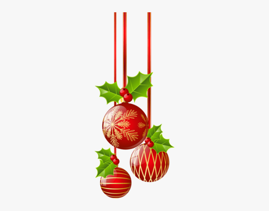 Christmas Decoration Clipart - Transparent Background Free Christmas Clipart, Transparent Clipart