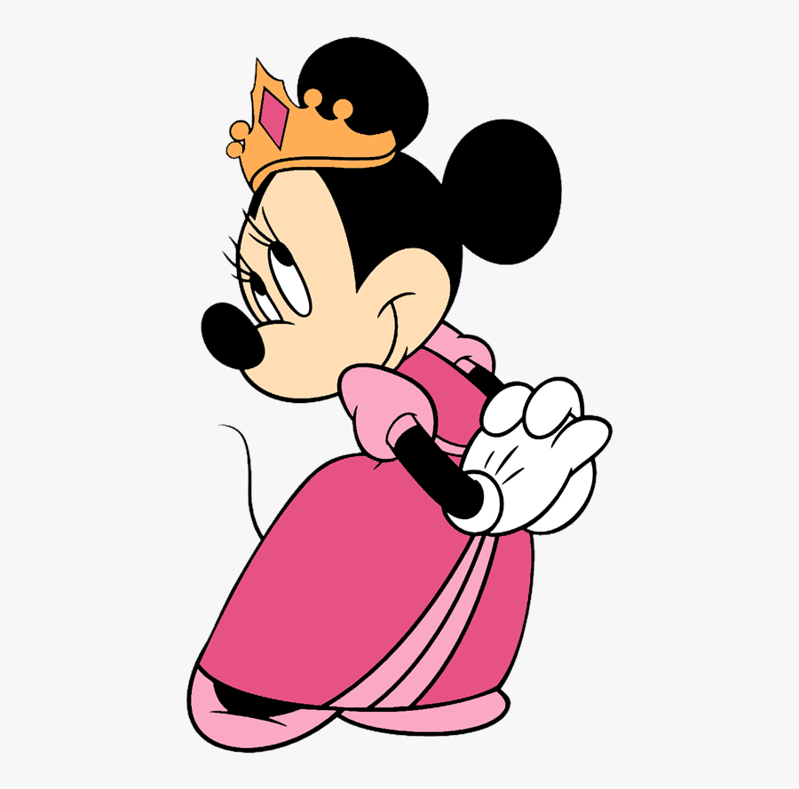 Minnie Mouse Clip Art - Easy Colouring Pages Of Minnie Mouse, Transparent Clipart