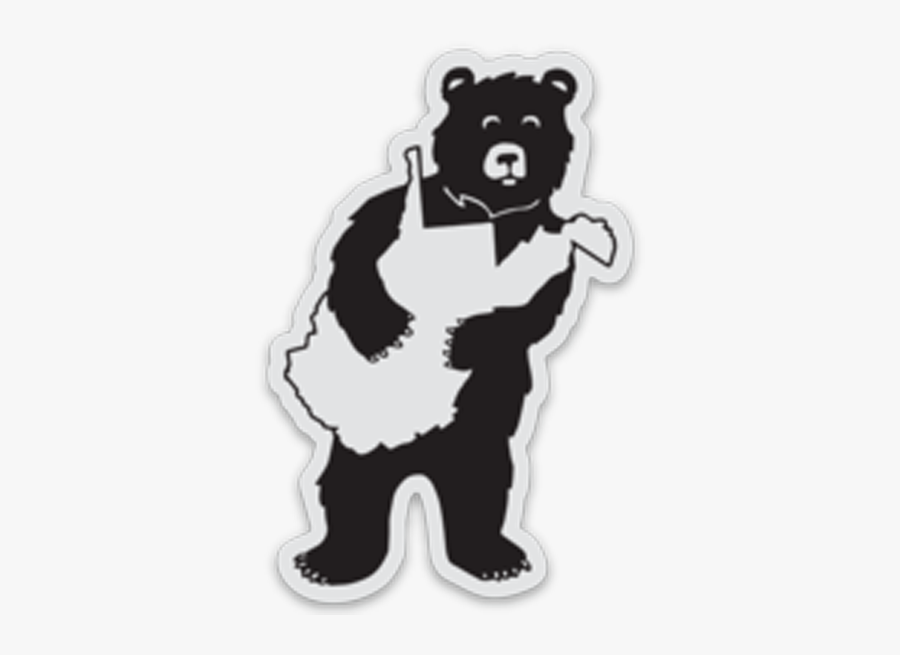 West Virginia Bear Hug, Transparent Clipart