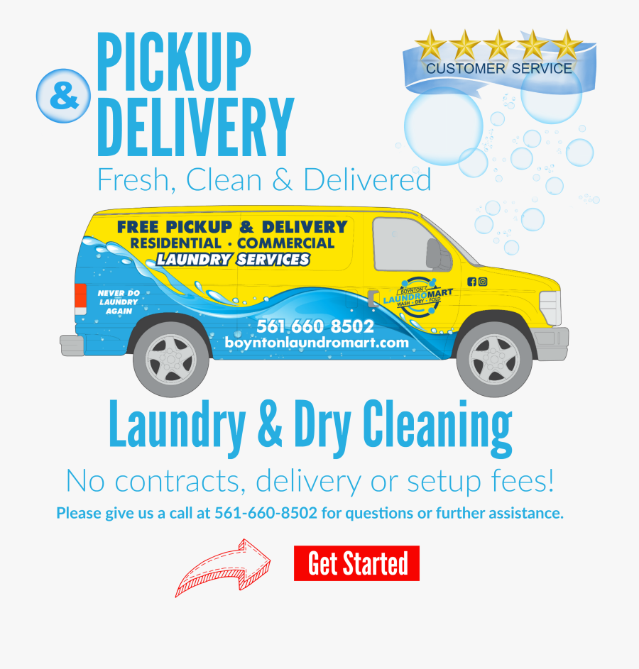 Boynton Beach Pickup & Commercial Laundry Services - 24 7 Laundry Services, Transparent Clipart