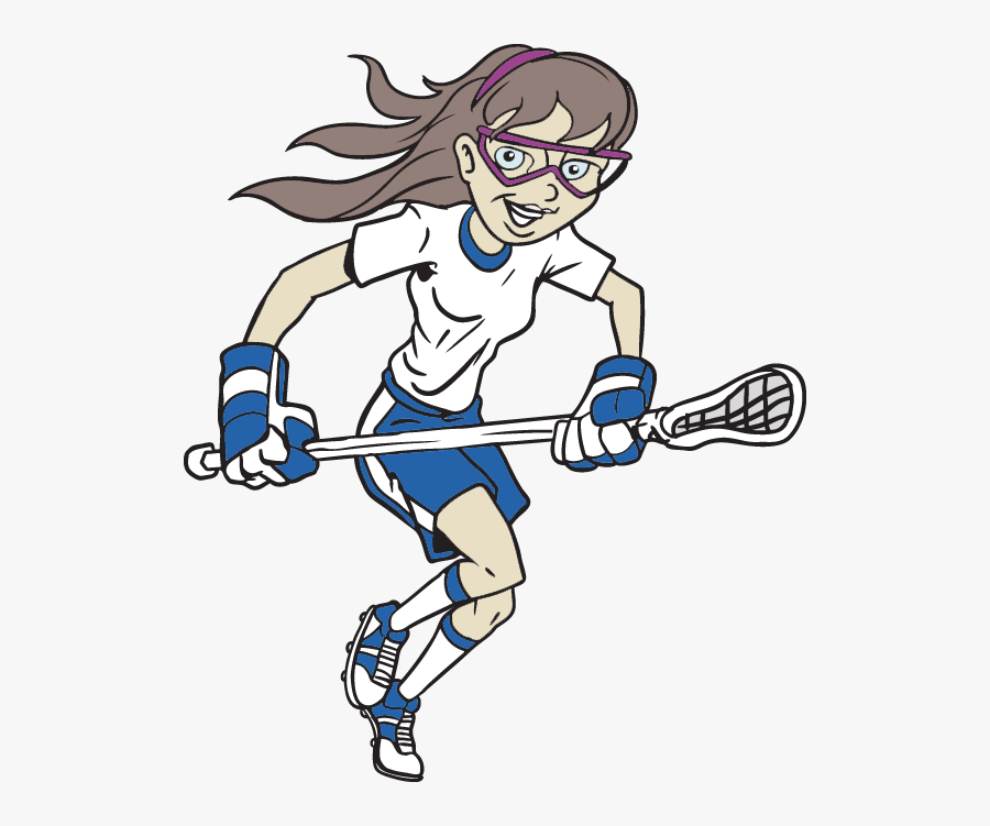 Youth Girls Summer Lacrosse Camp - Playing Lacrosse Clipart Girl , Free