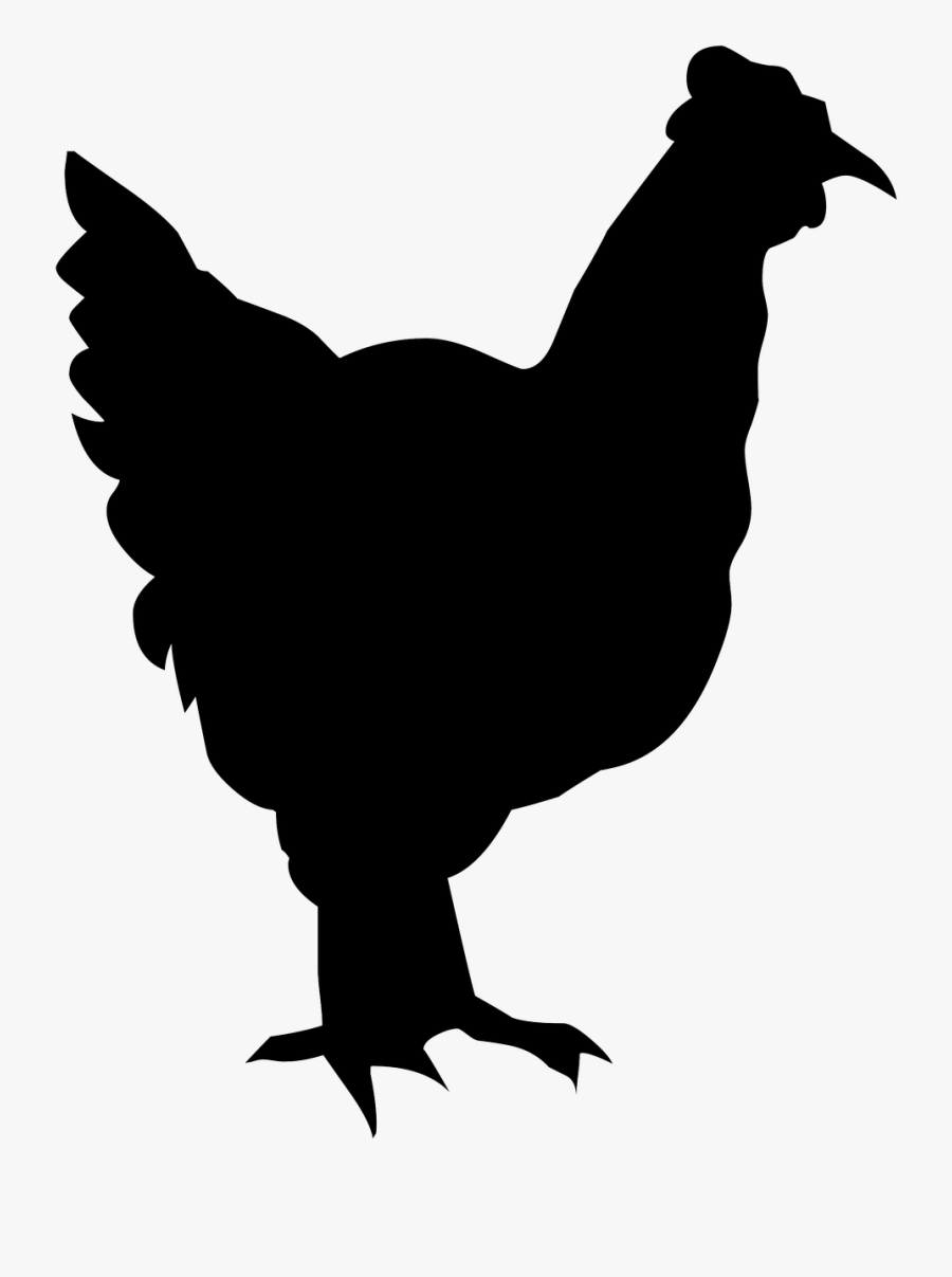 Hummingbird Drawing Silhouette 17, Buy Clip Art - Food With Chicken Silhouette, Transparent Clipart