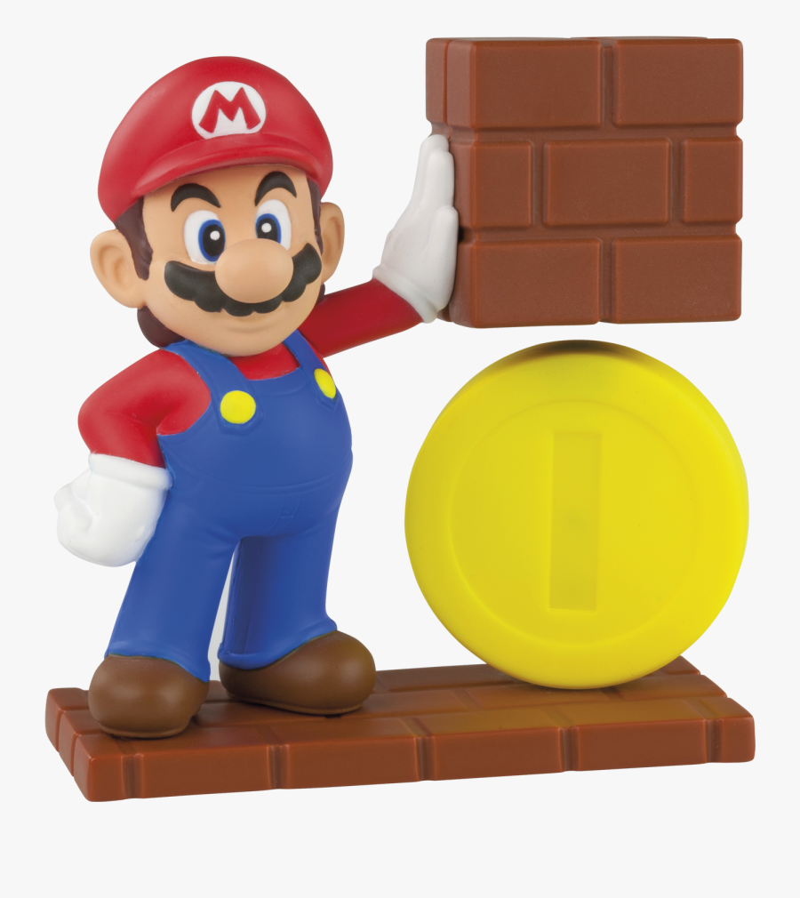 Mario Coin Happy Meal Toy, Transparent Clipart