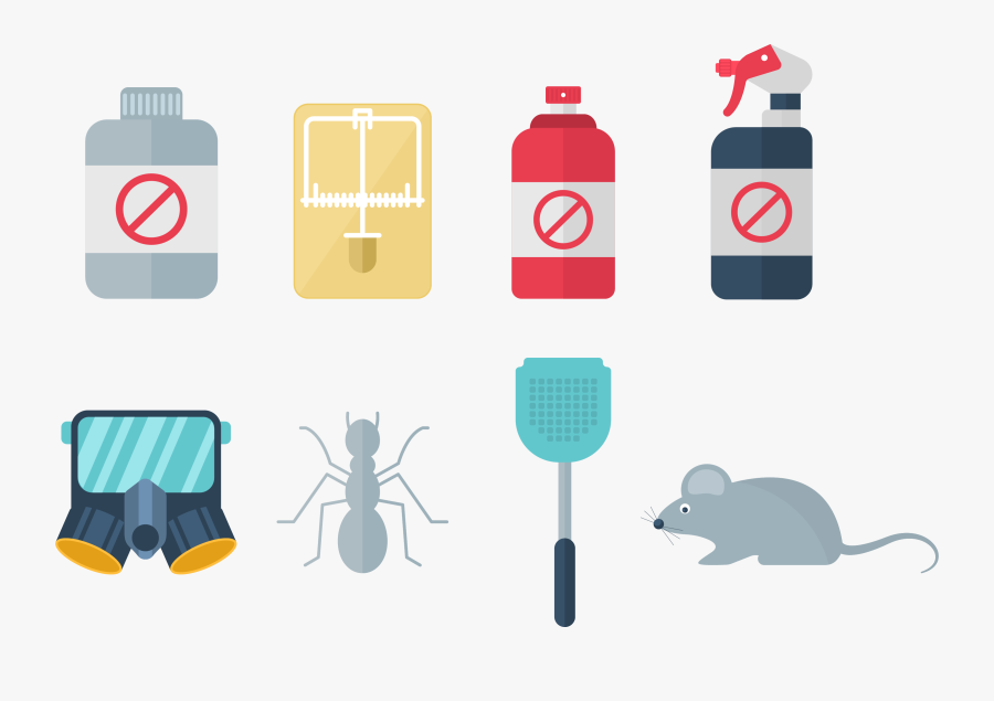 Pesticide Icon Family Pest - Rat, Transparent Clipart