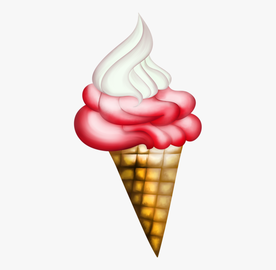 Ice Cream Cone, Transparent Clipart