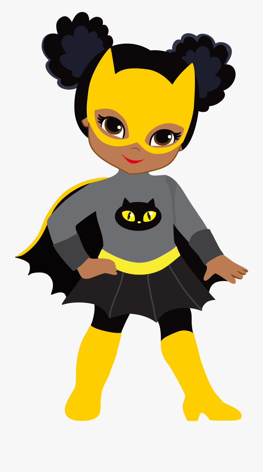 Learning Clipart Gifted Student - Batgirl Clipart, Transparent Clipart