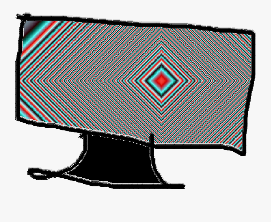 Computer Monitor, Transparent Clipart