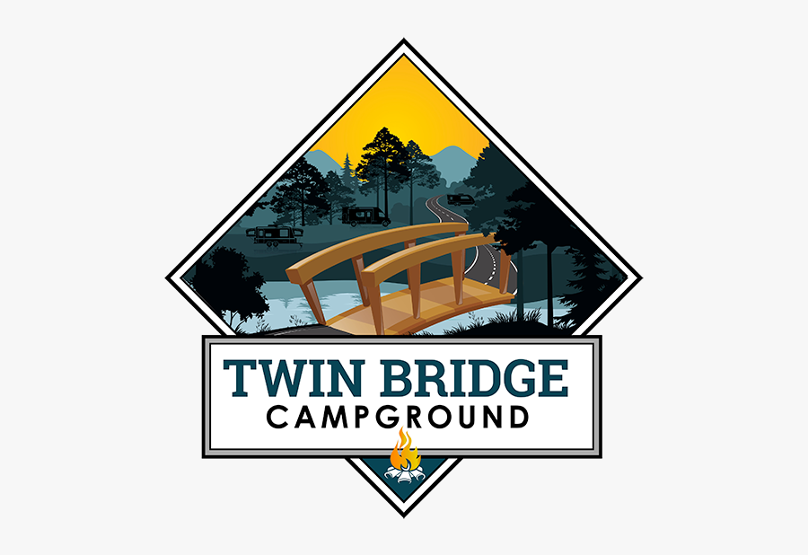 Twin Bridge Camp Grounds, Transparent Clipart