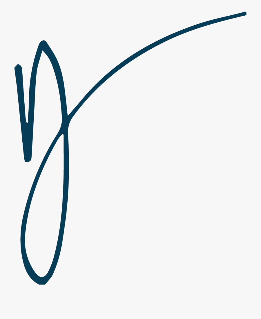 David Signature Dark Blue, Transparent Clipart