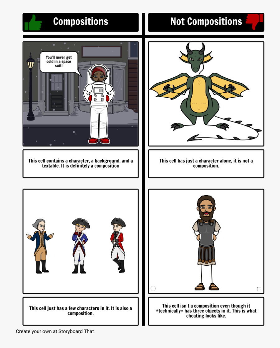 Composition Or Not"
 Title="composition Or Not"
 - Zombie Christmas Carol Storyboard, Transparent Clipart