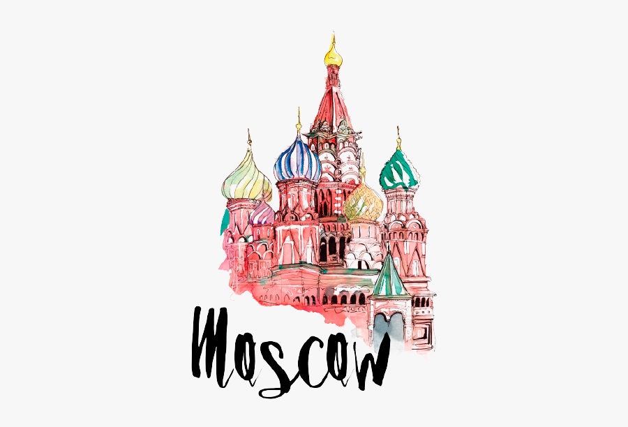 Moscow Russia I Went - Moscow Russia Clip Art, Transparent Clipart