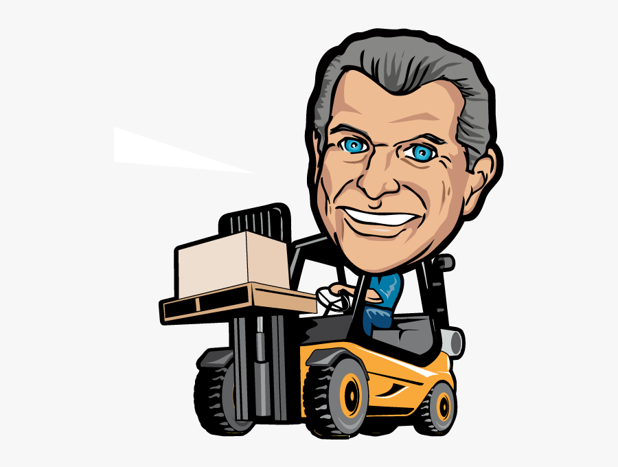 Marshall Speaks - Forklift, Transparent Clipart