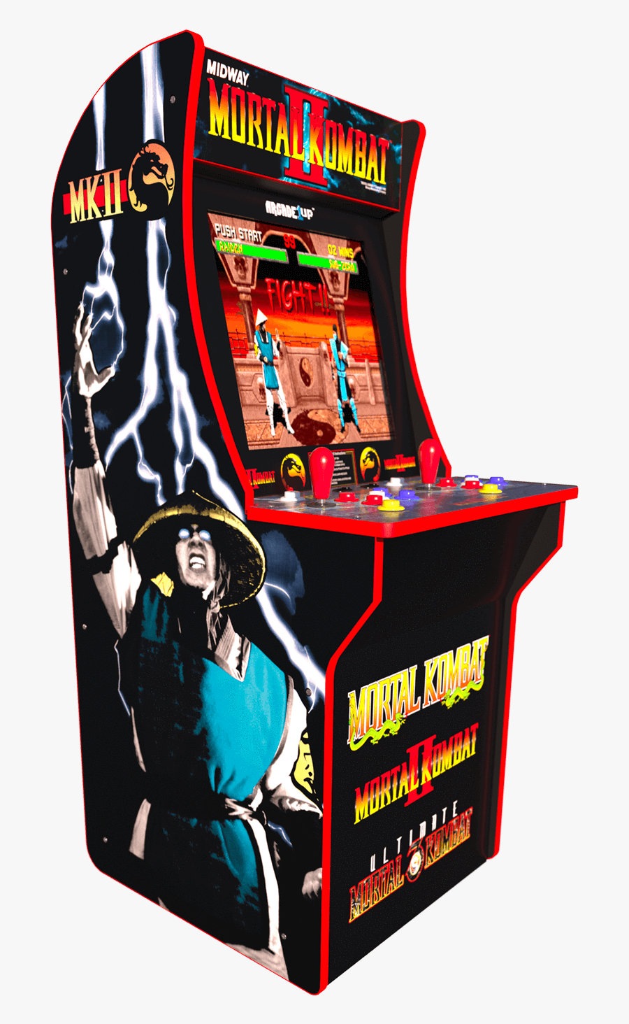 Mortal Kombat Arcade Cabinet"
 Class="lazyload Lazyload - Arcade1up Mortal Kombat, Transparent Clipart
