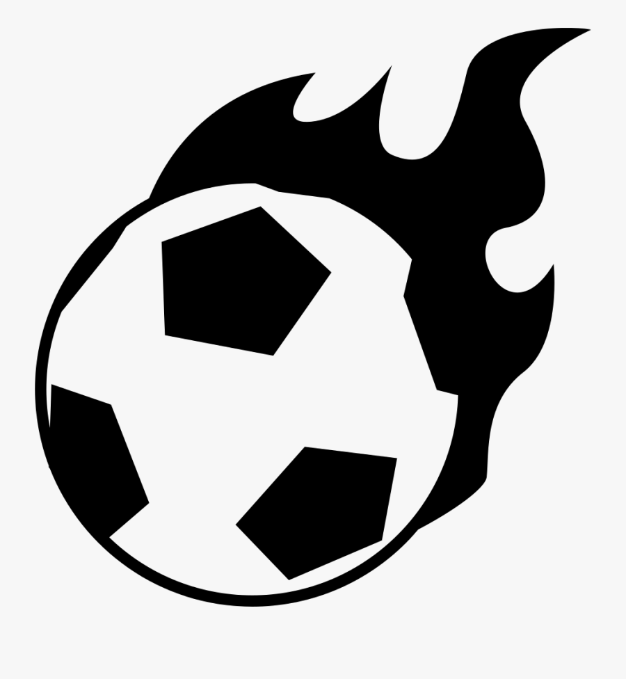 Flaming Football - Kreisliga Das Bier Gewinnt, Transparent Clipart