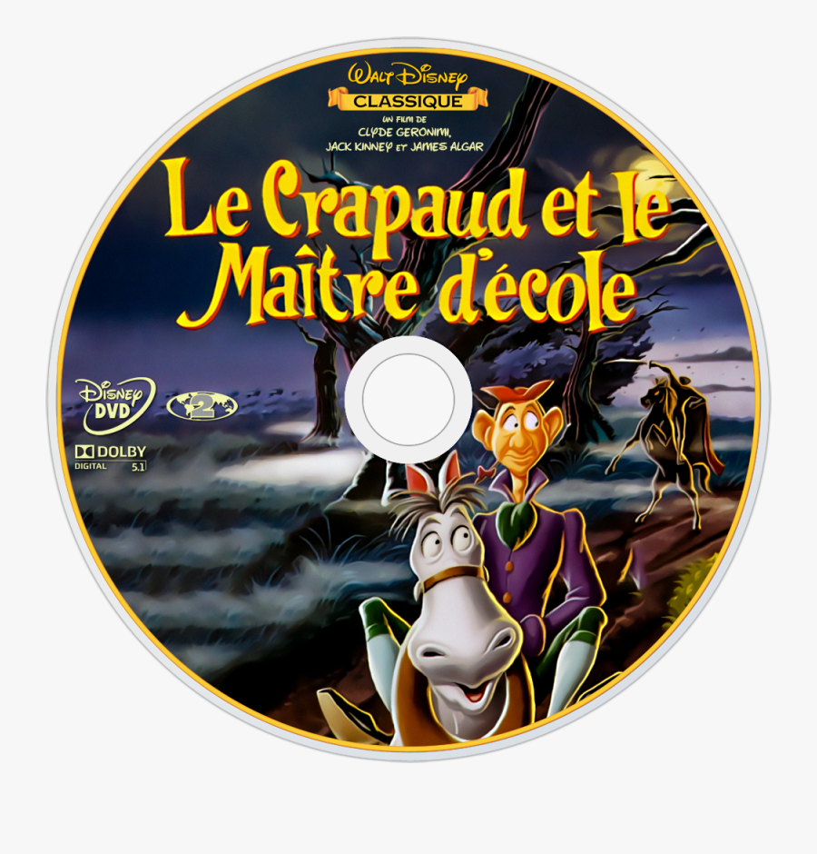 Disney The Adventures Of Ichabod And Mr Toad Dvd, Transparent Clipart