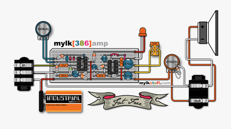 Mylk 386 Amp, Transparent Clipart