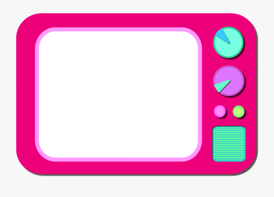 Tv Retro Tv Picture Free Photo - Tv Rosa Png, Transparent Clipart